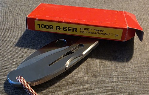 Spyderco c08s the 1st harpy - spyderco,