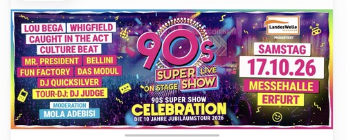 90s supershow 2026 - supershow, 17.10.2026