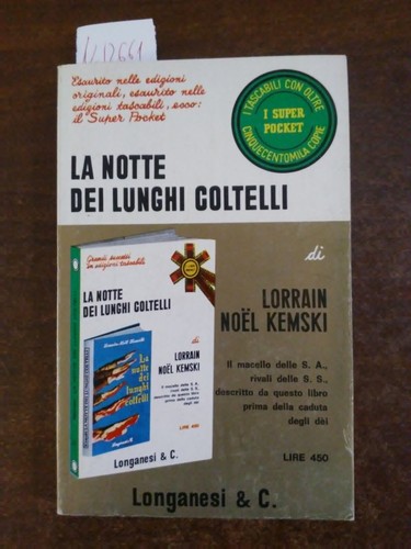 Notte dei lunghi colteli - notte,