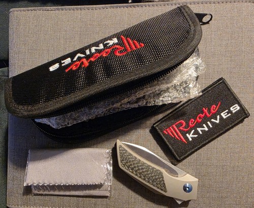 Reate t2500 titan carbon m390 - reate, titan&carbon/m390