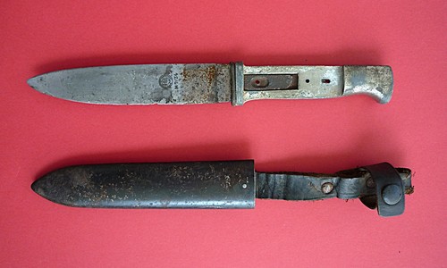 Vecchio coltello corsa - vecchio, da