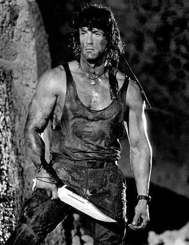 Coltello stile rambo - stile,