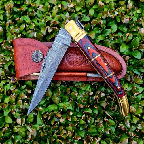 Laguiole coltello damascato