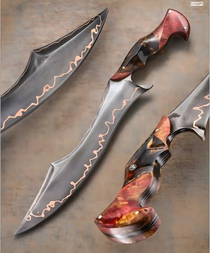Coltello bowie vena rame - coltello,