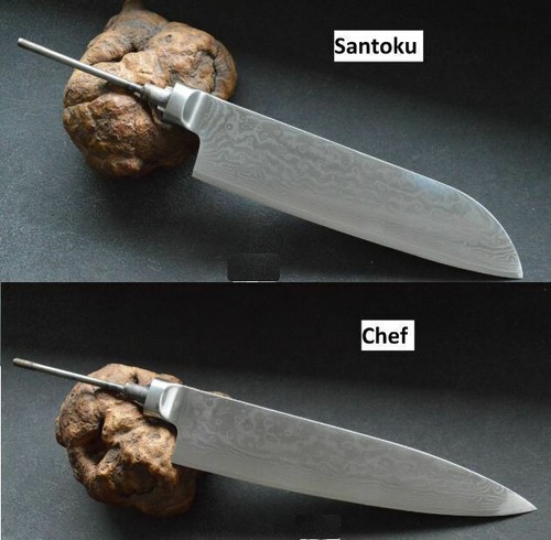 Coltello cucina damascato - da,