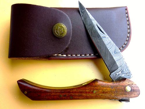 Laguiole coltello damascato - laguiole,